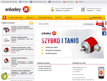 Tablet Screenshot of enkodery24.pl